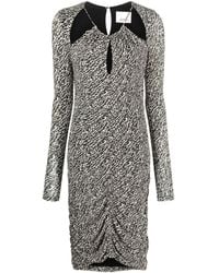 Isabel Marant - Logane Cut-Out Midi Dress - Lyst