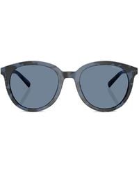 Michael Kors - Big Bend Round-Frame Sunglasses - Lyst