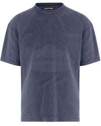Cultura - Logo Print T-Shirt - Lyst