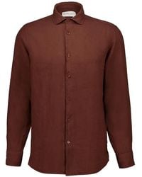 Frescobol Carioca - Antonio Long-Sleeve Linen Shirt - Lyst