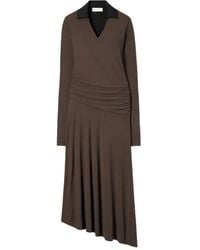 Tory Burch - Jersey Collared Dress - Lyst