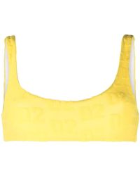 DSquared² - Bikinitop Met Logo - Lyst