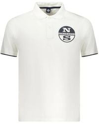 North Sails - Polo À Logo Imprimé - Lyst