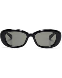 Gucci - Oval-Frame Sunglasses - Lyst