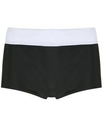 Amir Slama - Panelled Two-Tone Swimming Trunks - Lyst