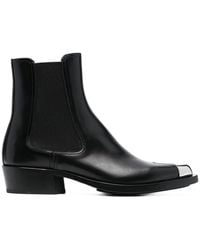 McQueen - Chelsea-Stiefel - Lyst