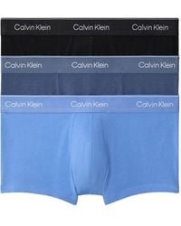 Calvin Klein - Logo-Waistband Boxers (Pack Of Three) - Lyst