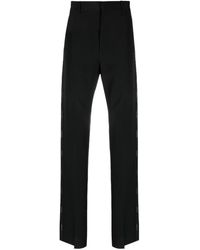 Givenchy - Pantalones de vestir con franjas del logo - Lyst