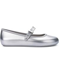 Melissa - Soft Buckle-Strap Ballerinas - Lyst