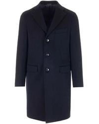 Al Duca d'Aosta - Single-Breasted Cashmere Coat - Lyst