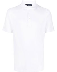 Lardini - Spread-collar Polo Shirt - Lyst