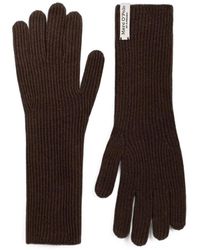 Marc O' Polo - Handschuhe Aus Geripptem Strick - Lyst