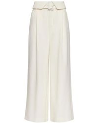 Cinq À Sept - Lorena Buckle Belt Trousers - Lyst