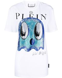 Philipp Plein - Graphic-print Cotton T-shirt - Lyst