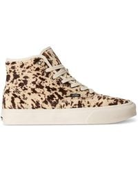 Vans - Authentic Hi 2.0 Pony-Hair Sneakers - Lyst