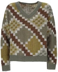 Pennyblack - Pullover Mit Argyle-Muster - Lyst