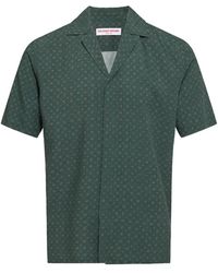 Orlebar Brown - Maitan Solstice Geometric-Print Shirt - Lyst