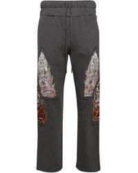 Who Decides War - Triple Flame Glass Track Pants - Lyst