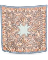 Etro - Paisley-Print Handkerchief - Lyst