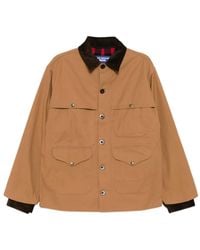 Junya Watanabe - Check-Panel Chore Jacket - Lyst