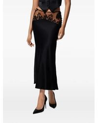 Kiki de Montparnasse - Sabine Lace-Trim Maxi Skirt - Lyst