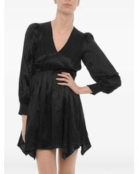 AllSaints - Long-Sleeves Mini Dress - Lyst