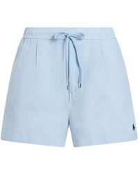 Polo Ralph Lauren - Logo-Embroidered Drawstring Shorts - Lyst