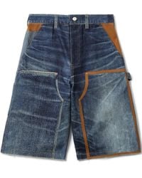 ANDERSSON BELL - Cotton Denim Shorts - Lyst