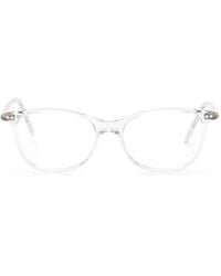 Lunor - Brille Mit Rundem Gestell - Lyst