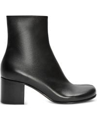 Loewe - Bottines En Cuir À Talon Épais 60 Mm - Lyst