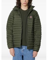 Fjallraven - Expedition Lätt Hooded-Logo Jacket - Lyst