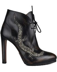 Ralph Lauren - Sequined Reptile Reanna Boots - Lyst