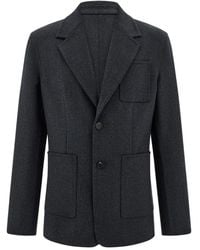 Ferragamo - Single-Breasted Blazer - Lyst