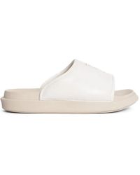 Y-3 - Claquettes Matelassées À Logo Imprimé - Lyst