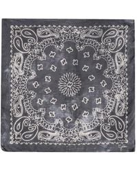 Golden Goose - "Golden Foulard Paisley" Print Silk - Lyst