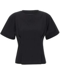Kaos - Icona Darts-Detail Crew-Neck T-Shirt - Lyst