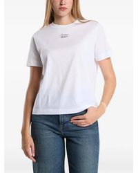 Samsøe & Samsøe - Sacamino Logo-Print T-Shirt - Lyst