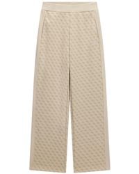 Guess - Logo Patterned Trousers - Lyst