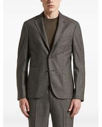 Peserico - Patch-Pocket Two-Button Blazer - Lyst