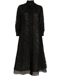 Shiatzy Chen - Vaqueros rectos con logo bordado - Lyst