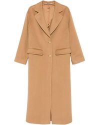 Tagliatore - Flap-Pocket Button-Fastening Coat - Lyst