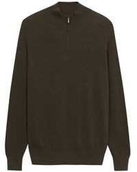 Brooks Brothers - Half-Zip Ribbed Sweater - Lyst