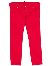 DSquared² - Vaqueros Con Etiqueta Del Logo - Lyst