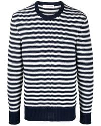 Orlebar Brown - Ned Stripe-Print Knit Jumper - Lyst
