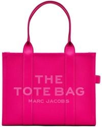 Marc Jacobs - Sac The Large Leather Tote en cuir - Lyst