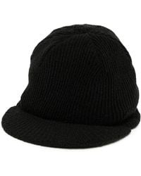 Undercover - Logo-embroidered Rib-knit Cap - Lyst