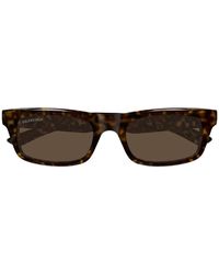Balenciaga - Bb0422S Rectangle-Frame Sunglasses - Lyst