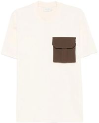 Yes London - Flap-Pocket T-Shirt - Lyst