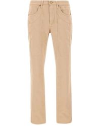 Jeckerson - John Five-Pocket-Jeans mit Logo-Patch - Lyst