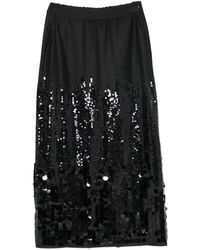 Collection Privée - Sequin-Embellished Maxi Skirt - Lyst